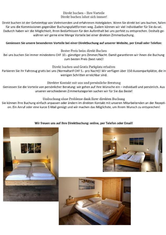 Hotel Restaurant Simplon Frutigen Eksteriør billede