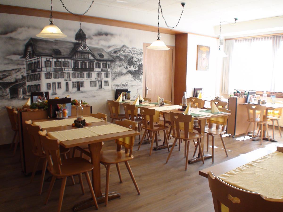 Hotel Restaurant Simplon Frutigen Eksteriør billede