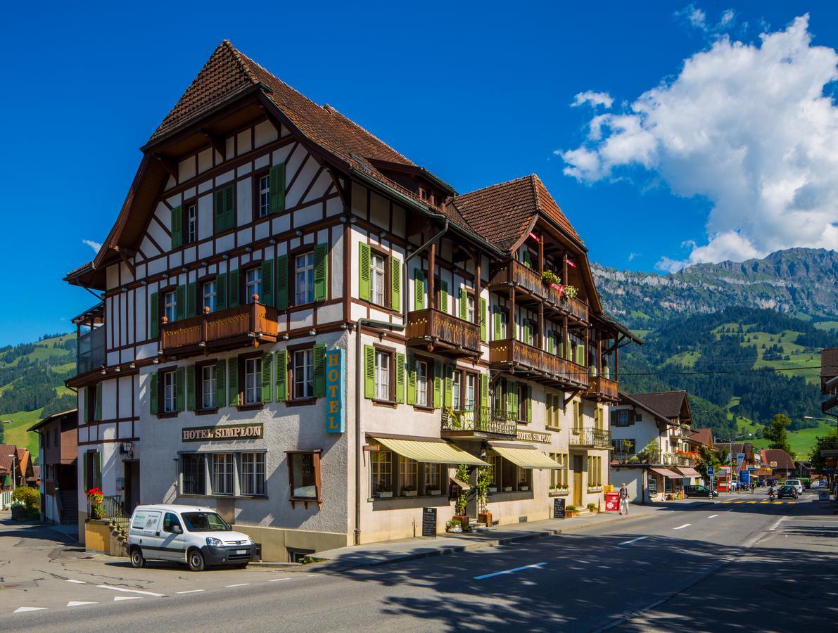 Hotel Restaurant Simplon Frutigen Eksteriør billede