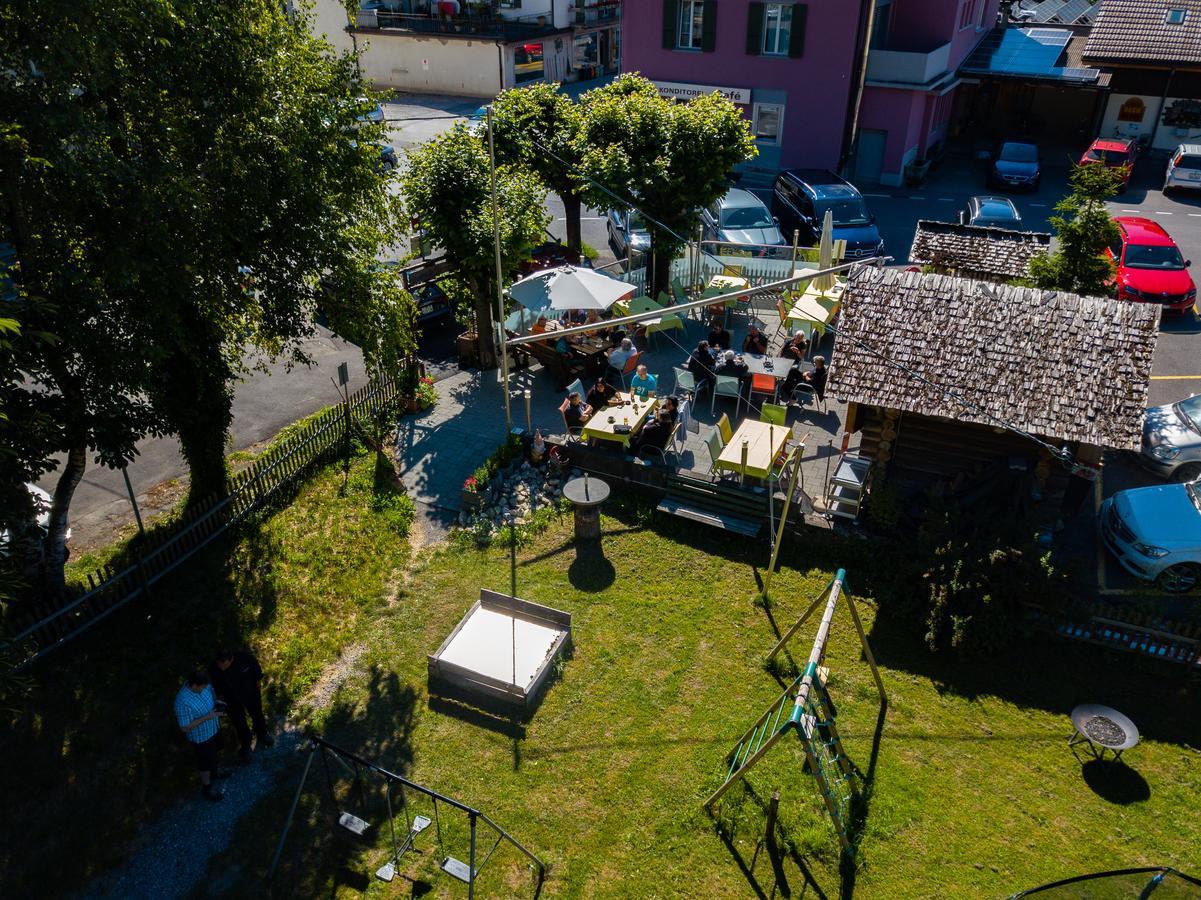 Hotel Restaurant Simplon Frutigen Eksteriør billede