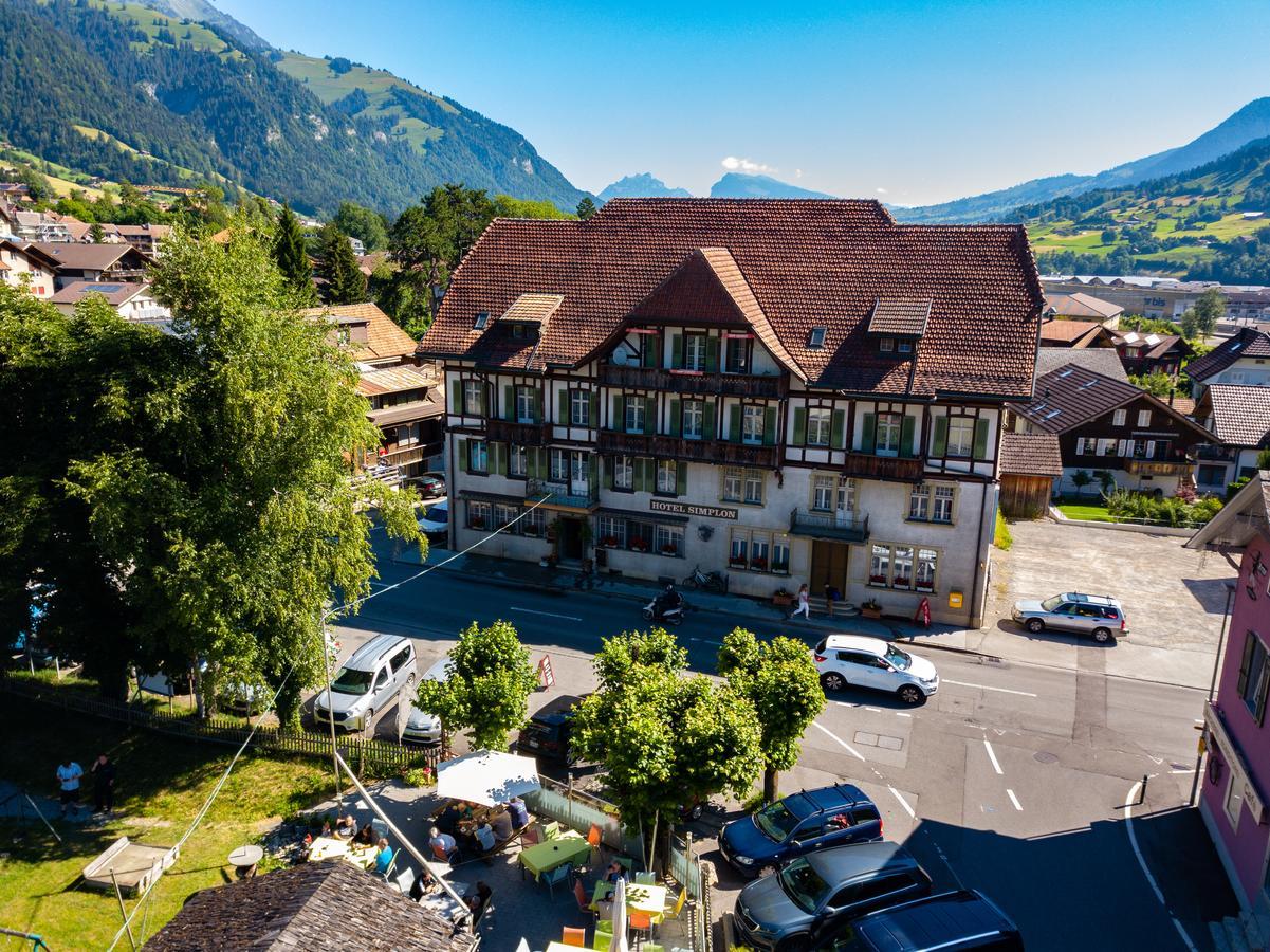 Hotel Restaurant Simplon Frutigen Eksteriør billede
