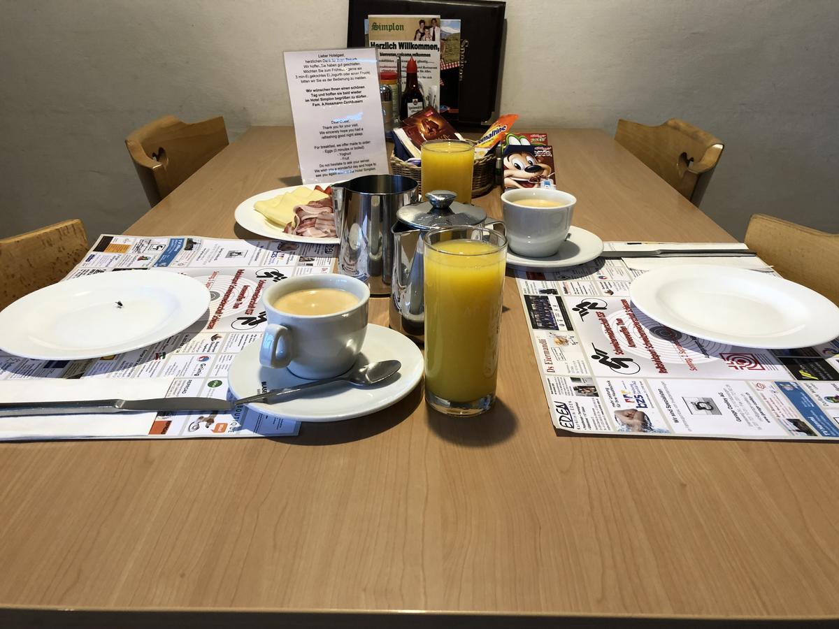 Hotel Restaurant Simplon Frutigen Eksteriør billede